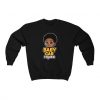 Smoking Baby With Yellow & White Text - Unisex Heavy Blend™ Crewneck Sweatshirt