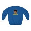 Smoking Baby With Yellow & White Text - Unisex Heavy Blend™ Crewneck Sweatshirt - Image 4