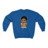 Smoking Baby With Yellow & White Text - Unisex Heavy Blend™ Crewneck Sweatshirt - Image 3